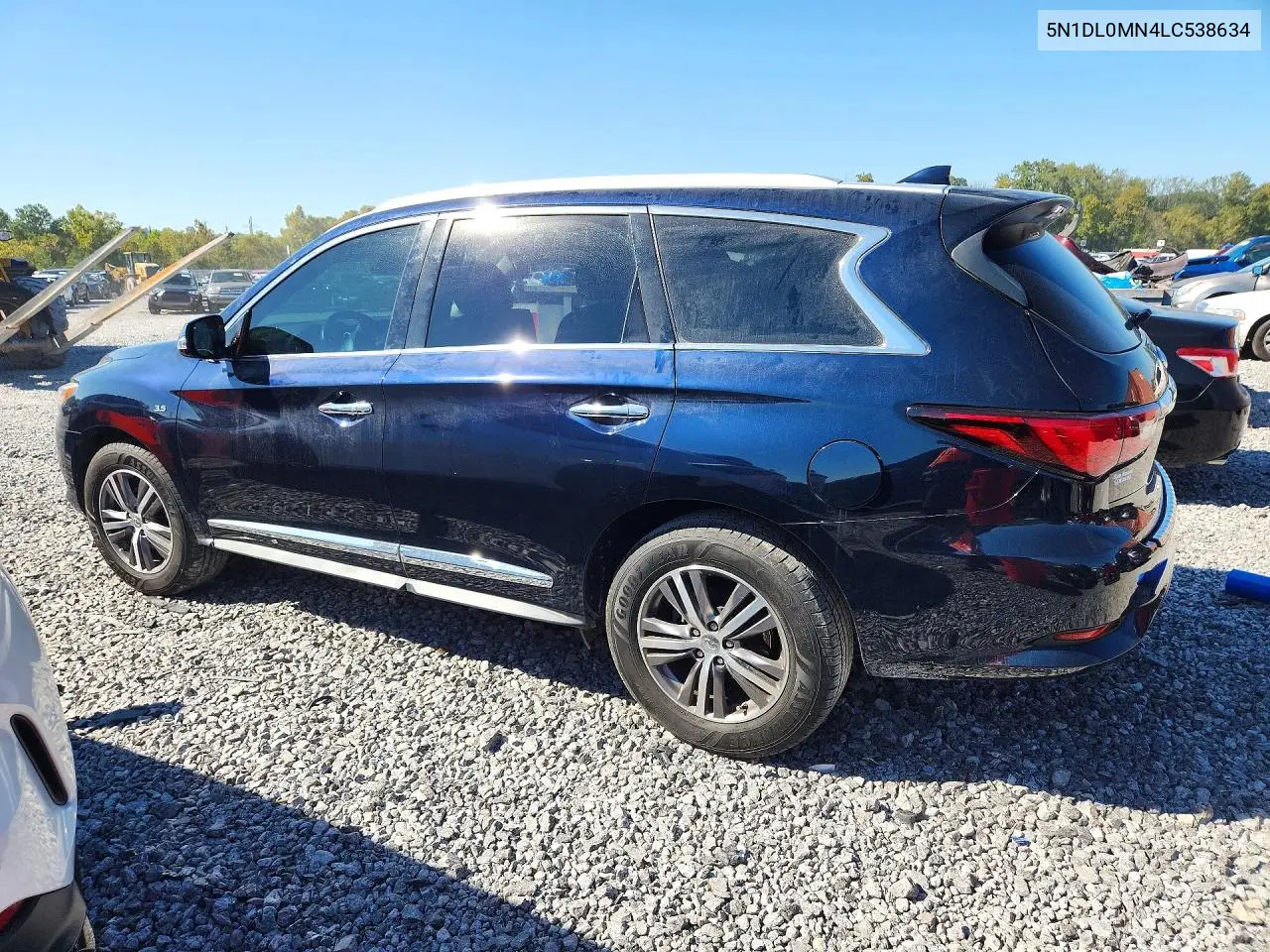 2020 INFINITI QX60 VIN 5N1DL0MN4LC538634 — фото 2