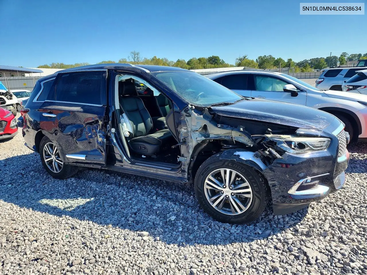 2020 INFINITI QX60 VIN 5N1DL0MN4LC538634 — фото 4