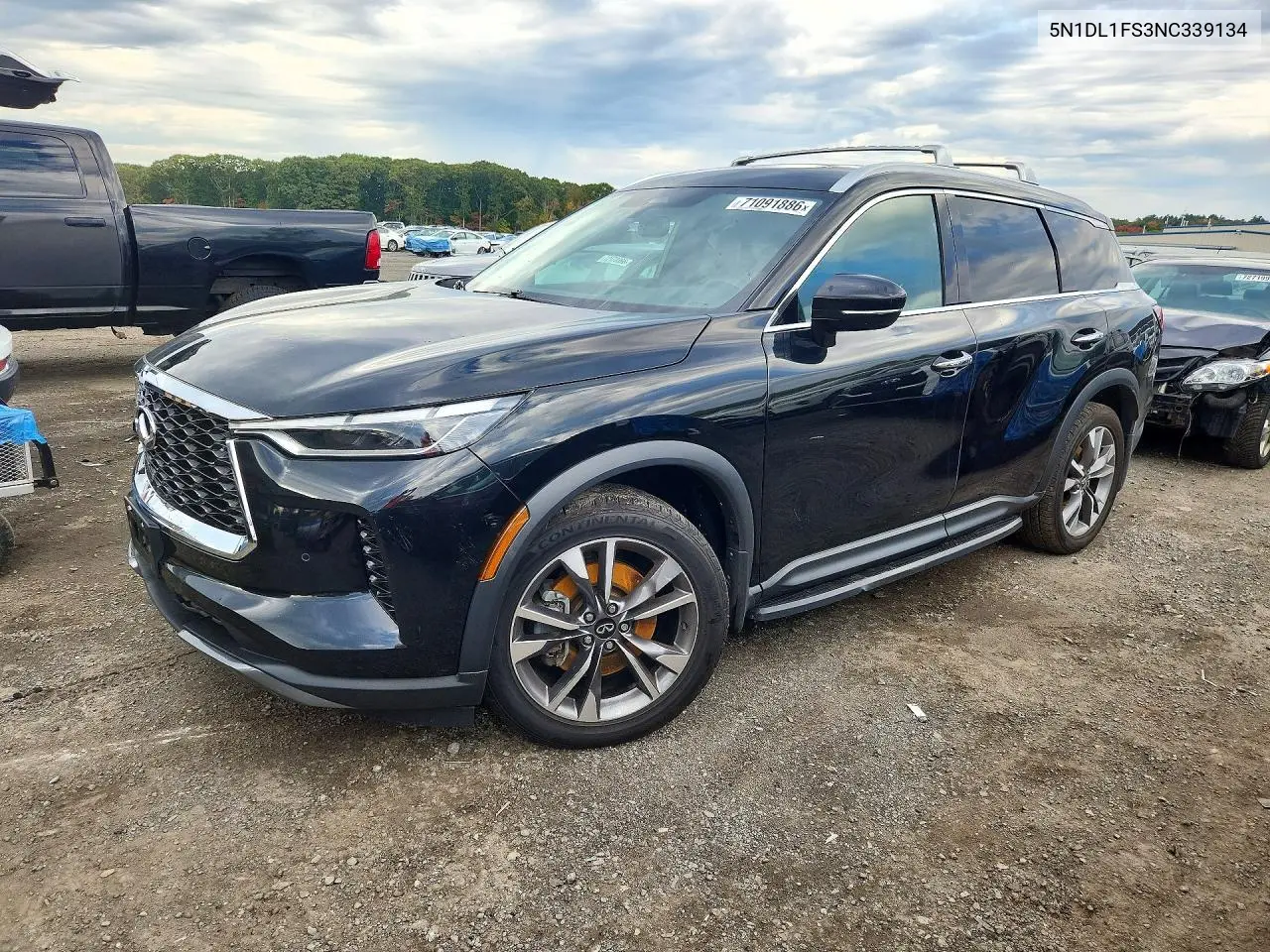 INFINITI QX60 2022, VIN 5N1DL1FS3NC339134