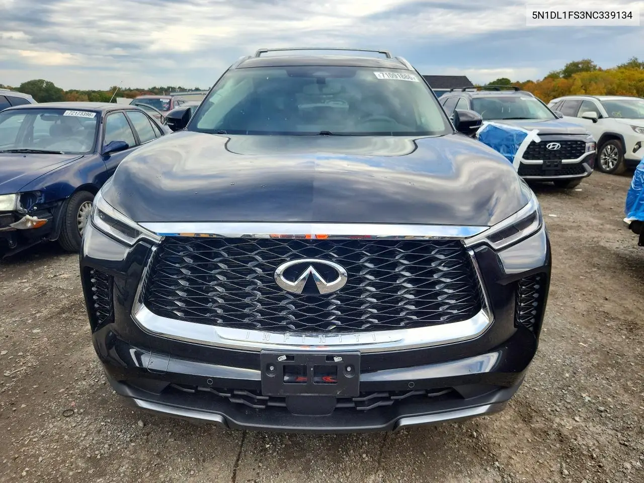 2022 INFINITI QX60 VIN 5N1DL1FS3NC339134 — фото 5