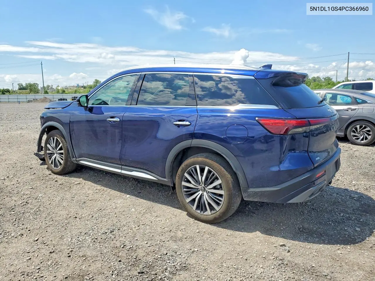2023 INFINITI QX60 VIN 5N1DL1GS4PC366960 — фото 2