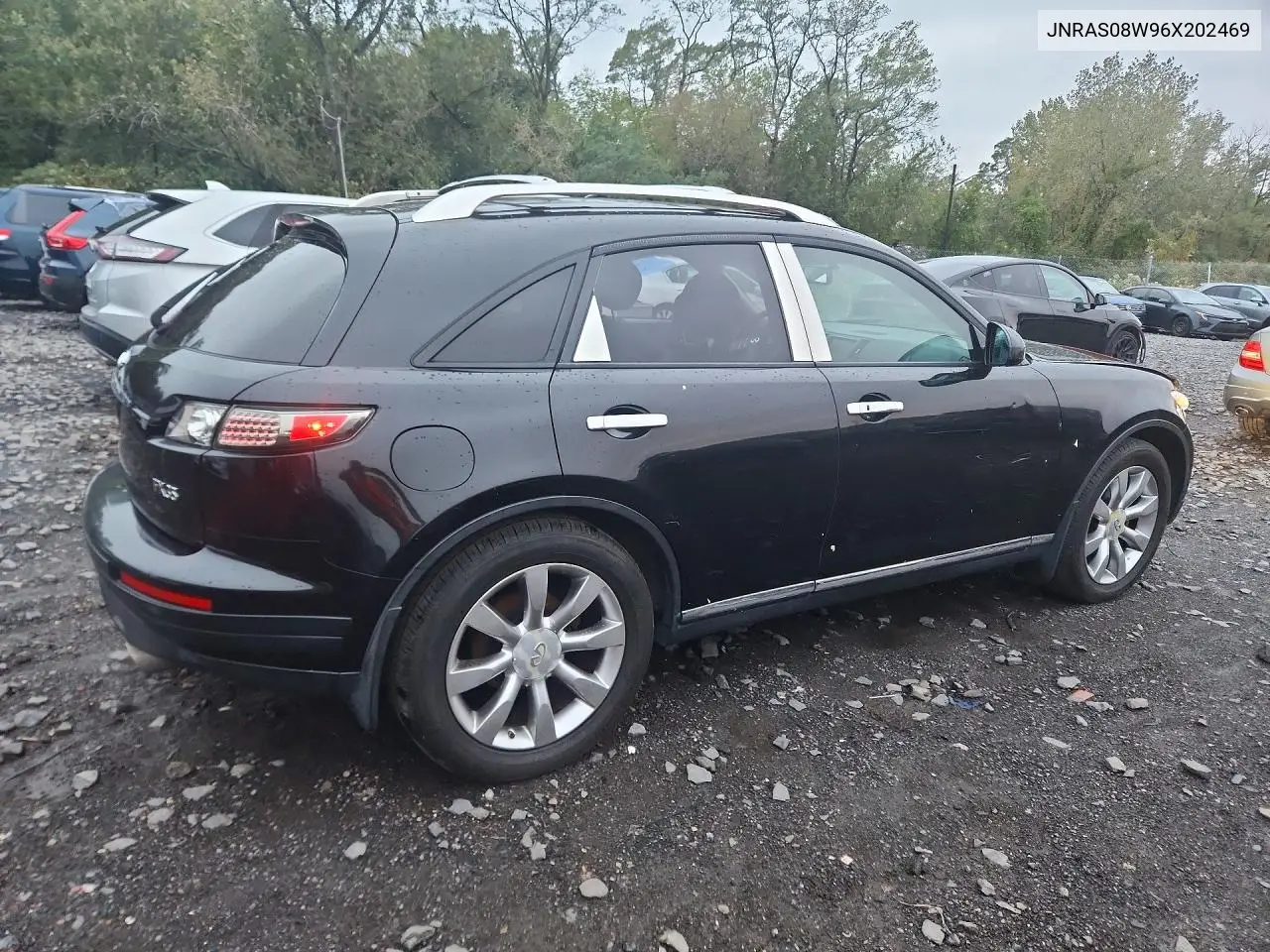 2006 INFINITI QX70 VIN JNRAS08W96X202469 — фото 3