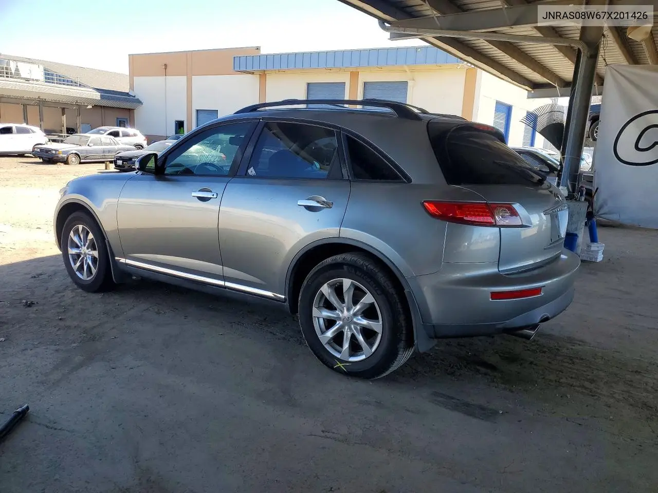 2007 INFINITI QX70 VIN JNRAS08W67X201426 — фото 2