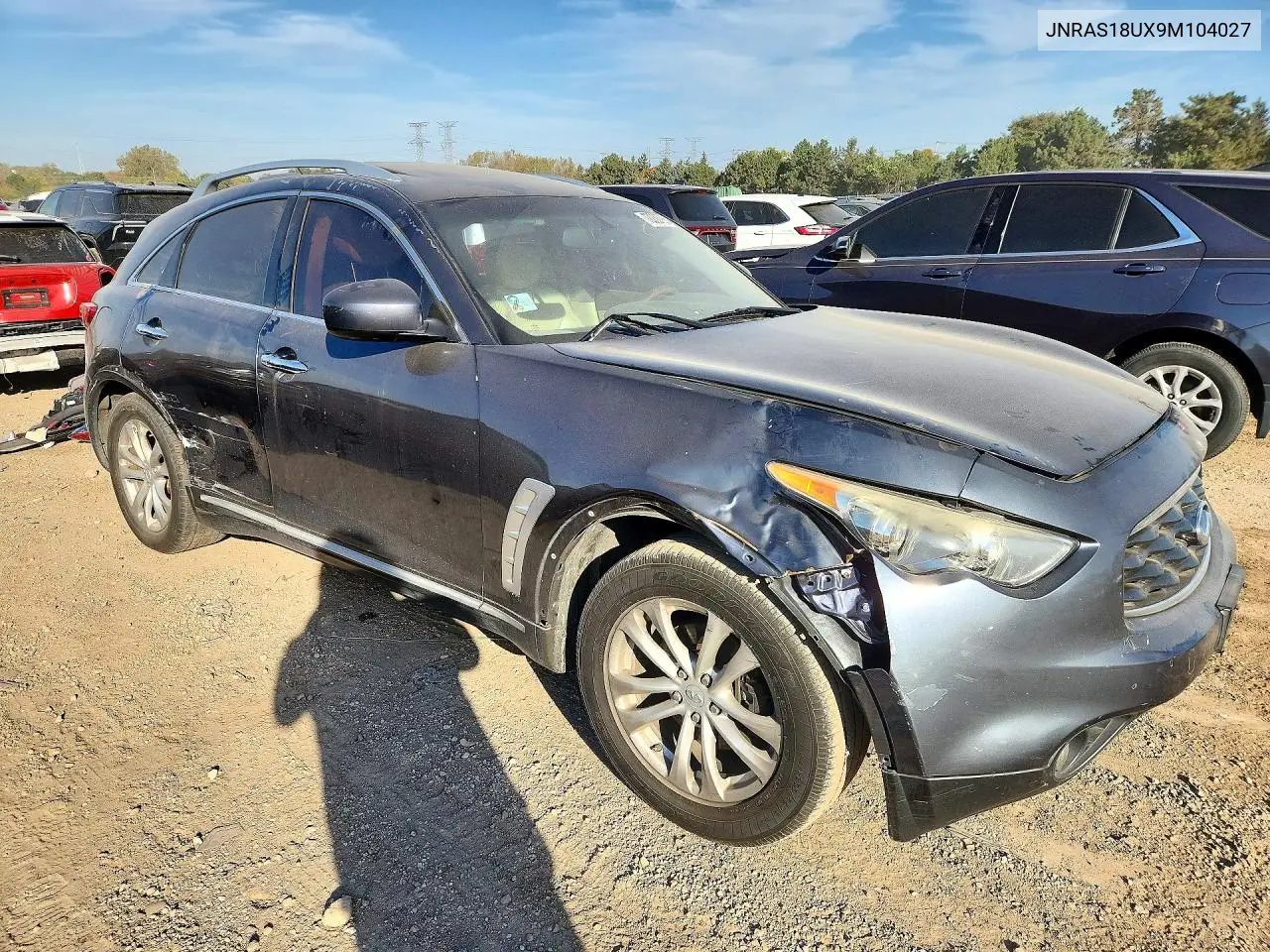 2009 INFINITI QX70 VIN JNRAS18UX9M104027 — фото 4
