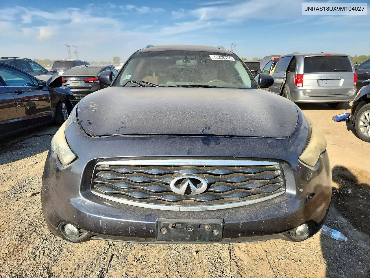 2009 INFINITI QX70 VIN JNRAS18UX9M104027 — фото 5
