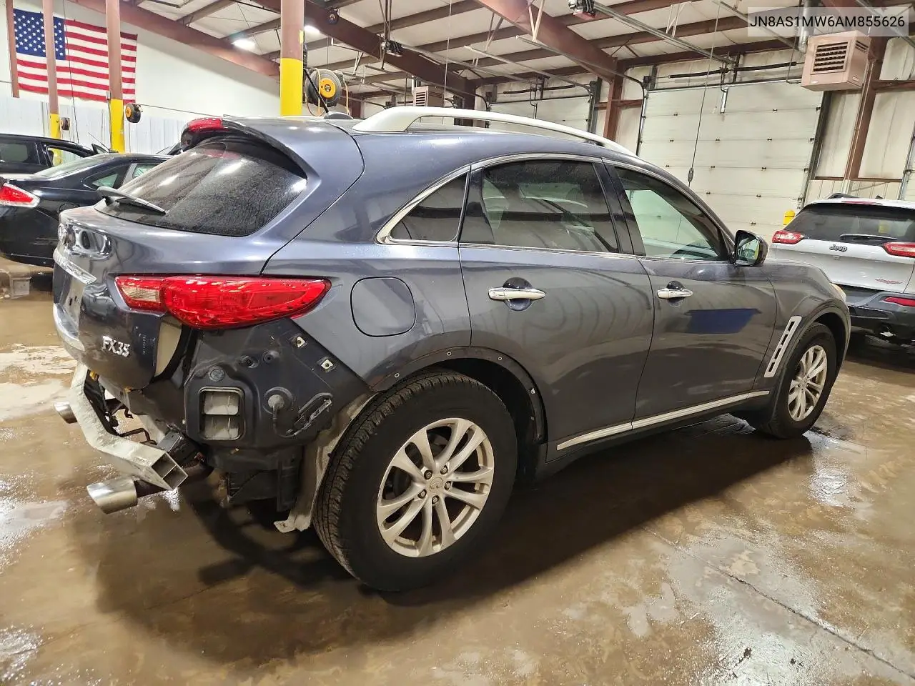 2010 INFINITI QX70 VIN JN8AS1MW6AM855626 — фото 3
