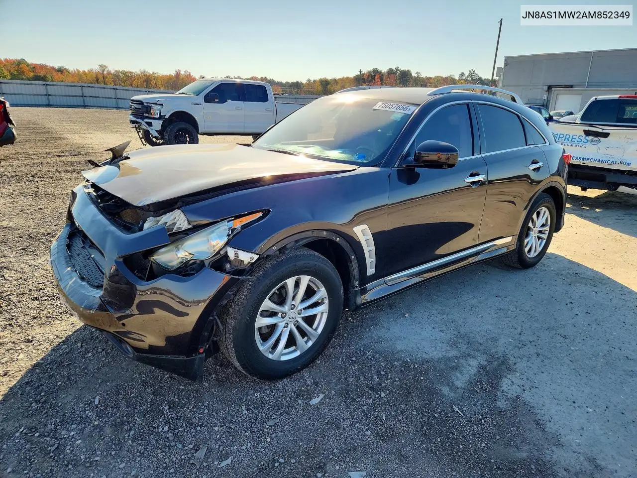 INFINITI QX70 2010, VIN JN8AS1MW2AM852349