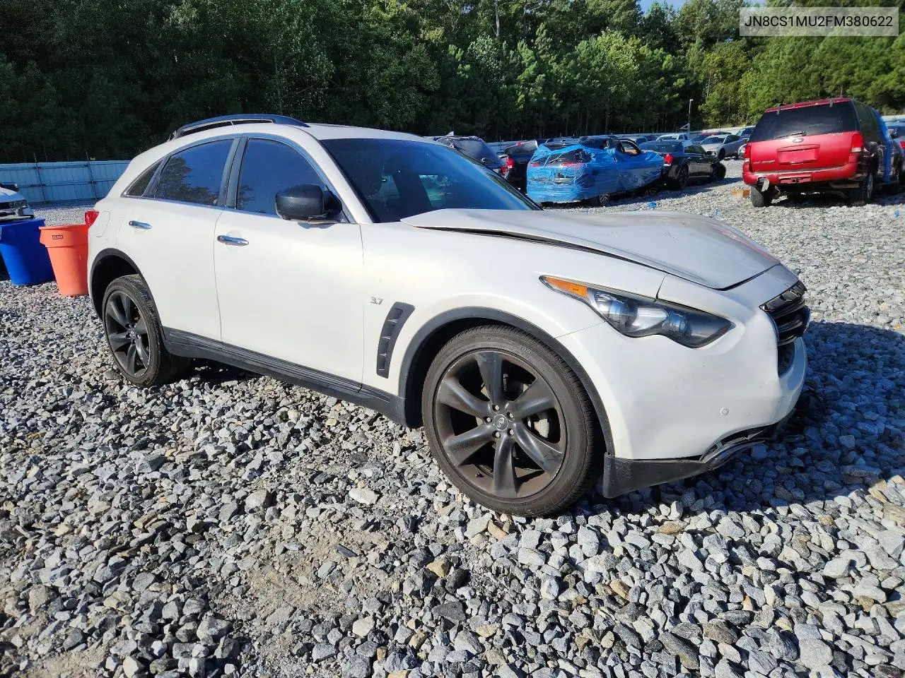 2015 INFINITI QX70 VIN JN8CS1MU2FM380622 — фото 4