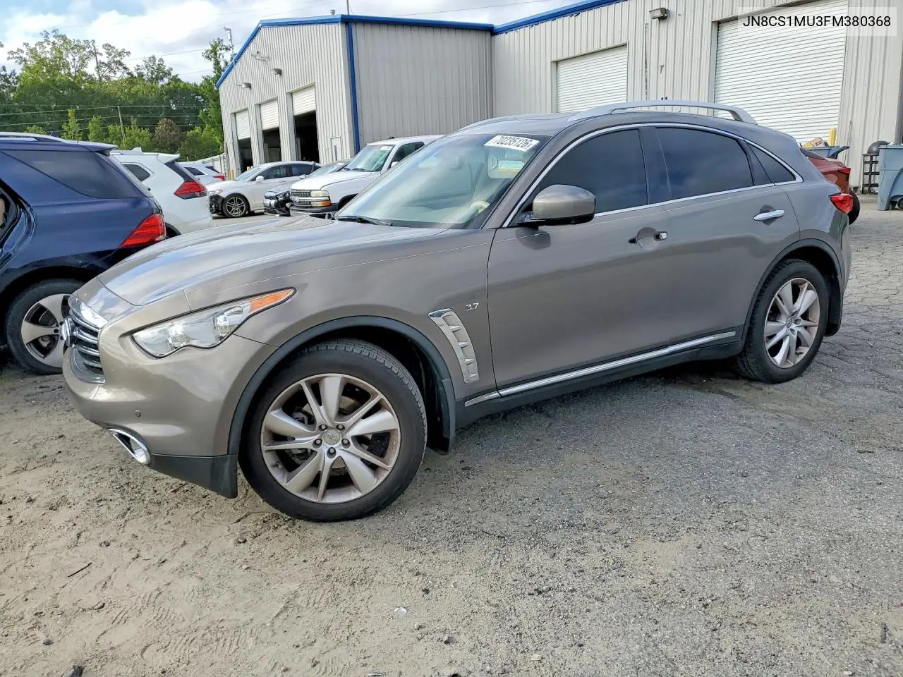 INFINITI QX70 2015, VIN JN8CS1MU3FM380368