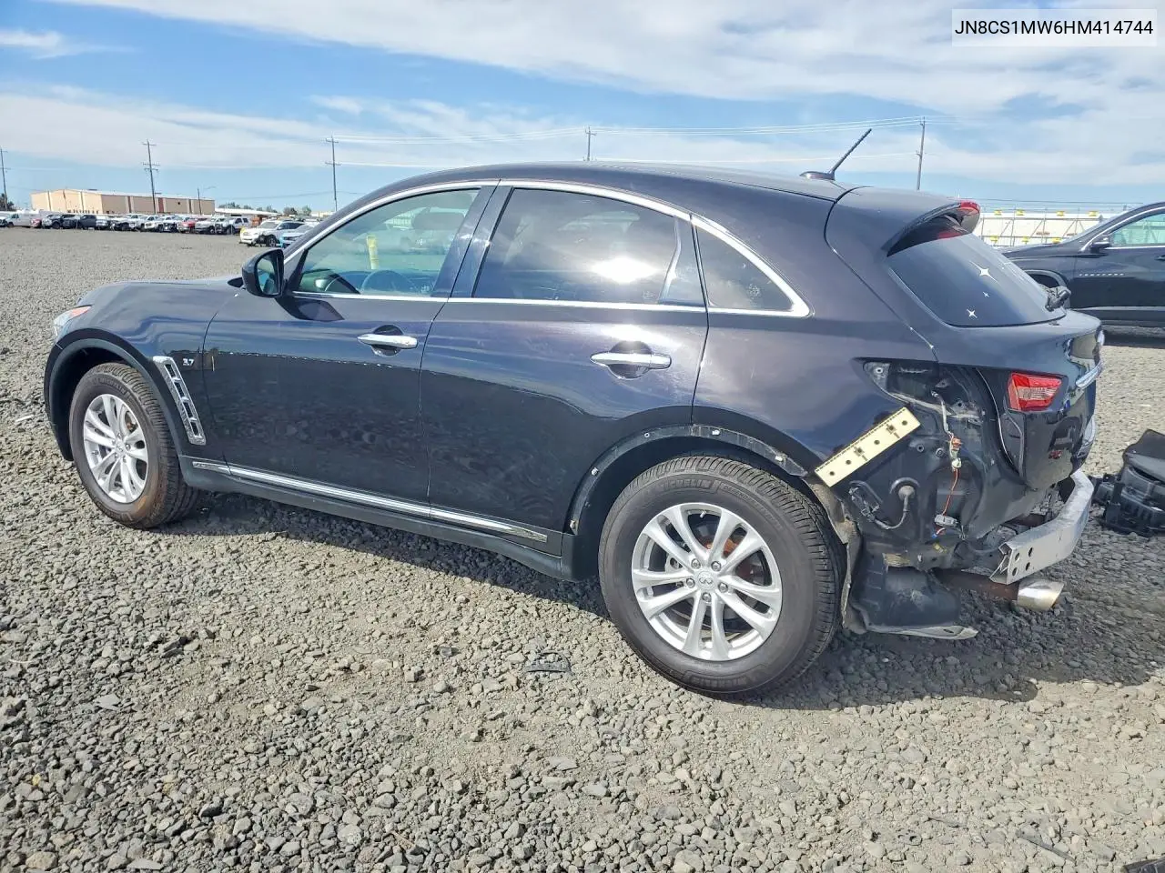 2017 INFINITI QX70 VIN JN8CS1MW6HM414744 — фото 2
