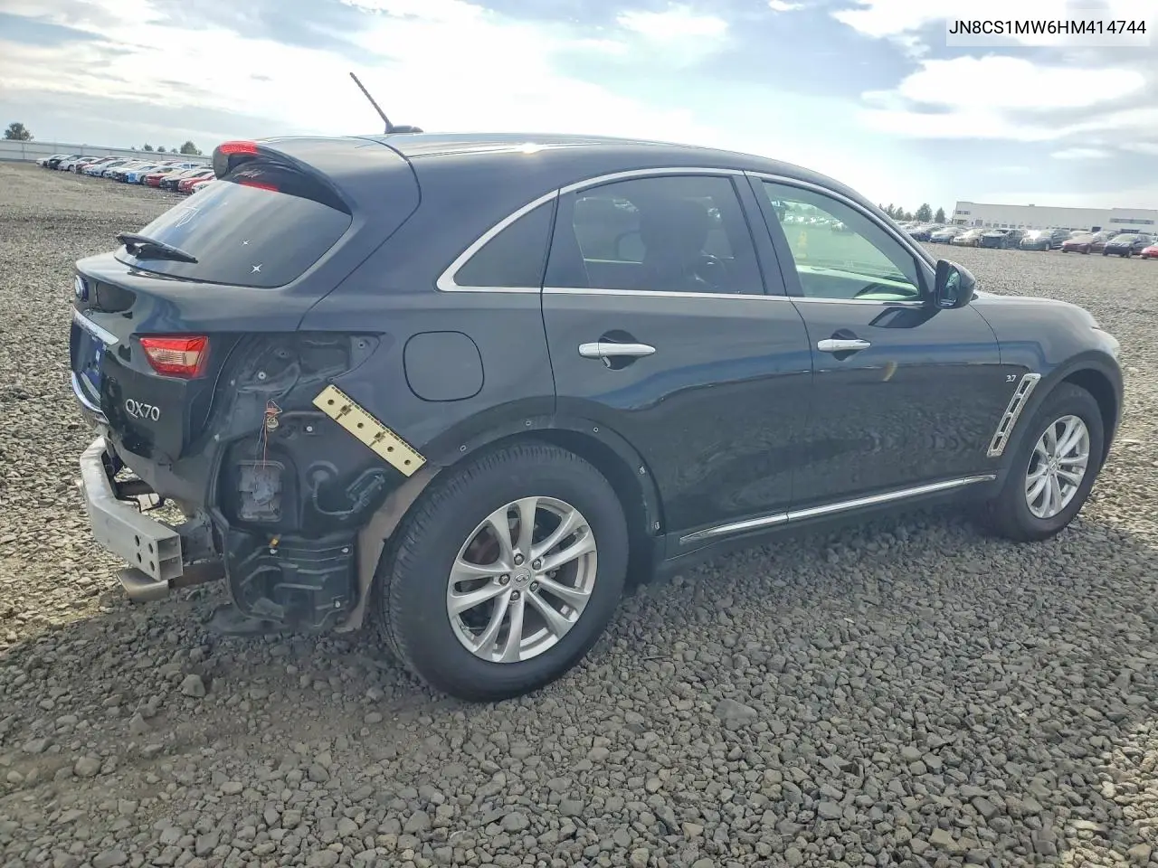 2017 INFINITI QX70 VIN JN8CS1MW6HM414744 — фото 3