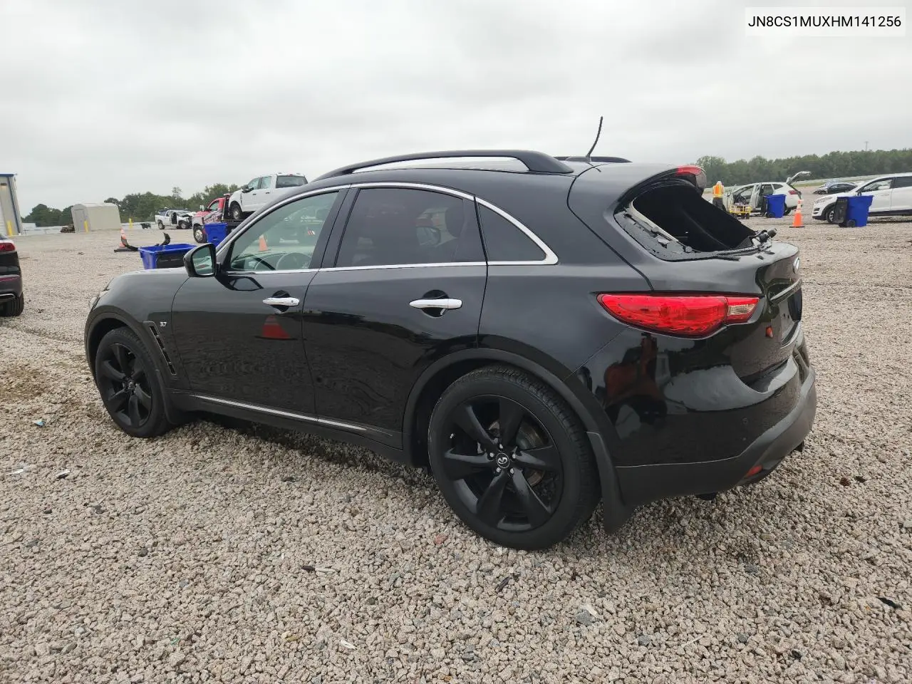 2017 INFINITI QX70 VIN JN8CS1MUXHM141256 — фото 2