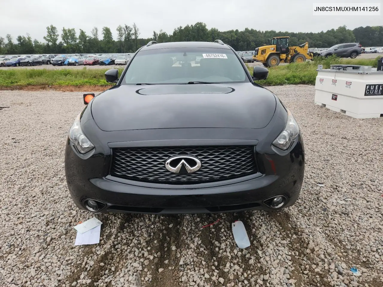 2017 INFINITI QX70 VIN JN8CS1MUXHM141256 — фото 5