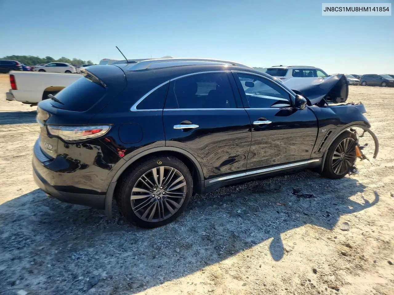 2017 INFINITI QX70 VIN JN8CS1MU8HM141854 — фото 3