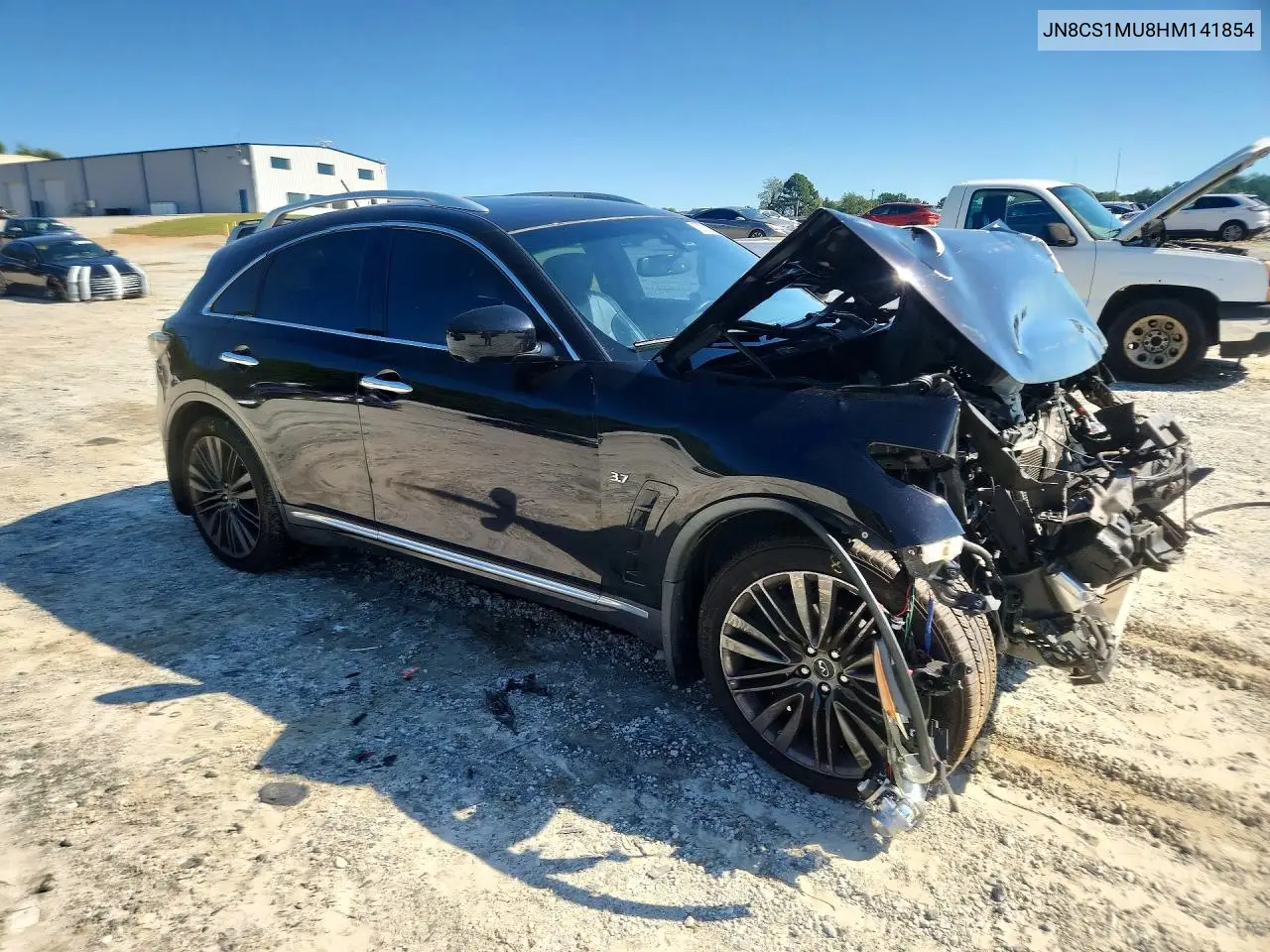 2017 INFINITI QX70 VIN JN8CS1MU8HM141854 — фото 4