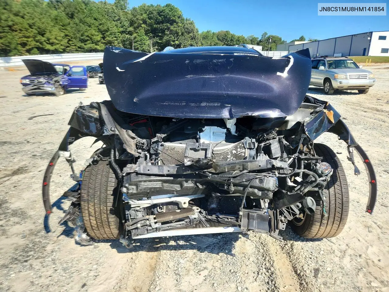 2017 INFINITI QX70 VIN JN8CS1MU8HM141854 — фото 5