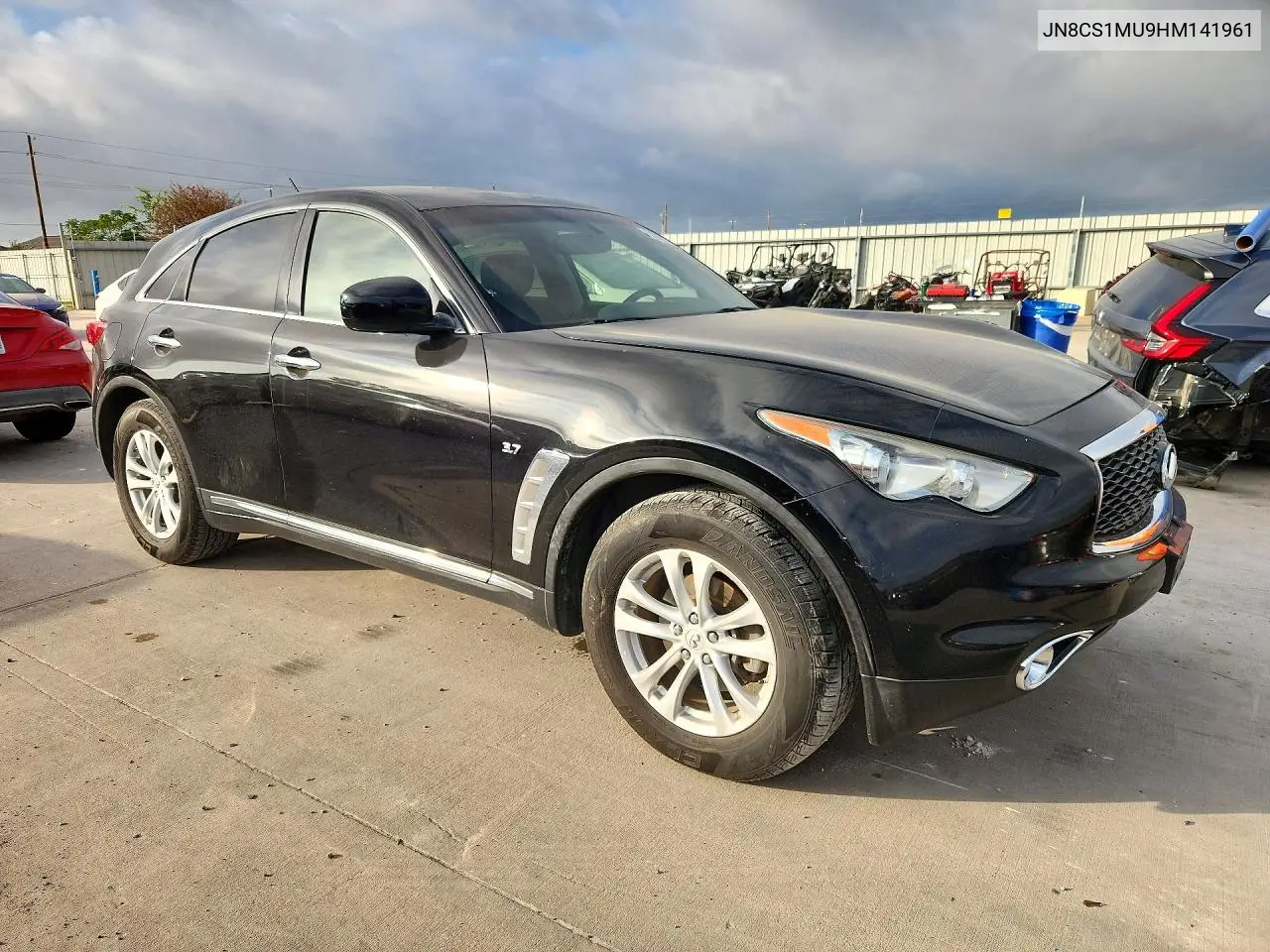 2017 INFINITI QX70 VIN JN8CS1MU9HM141961 — фото 4