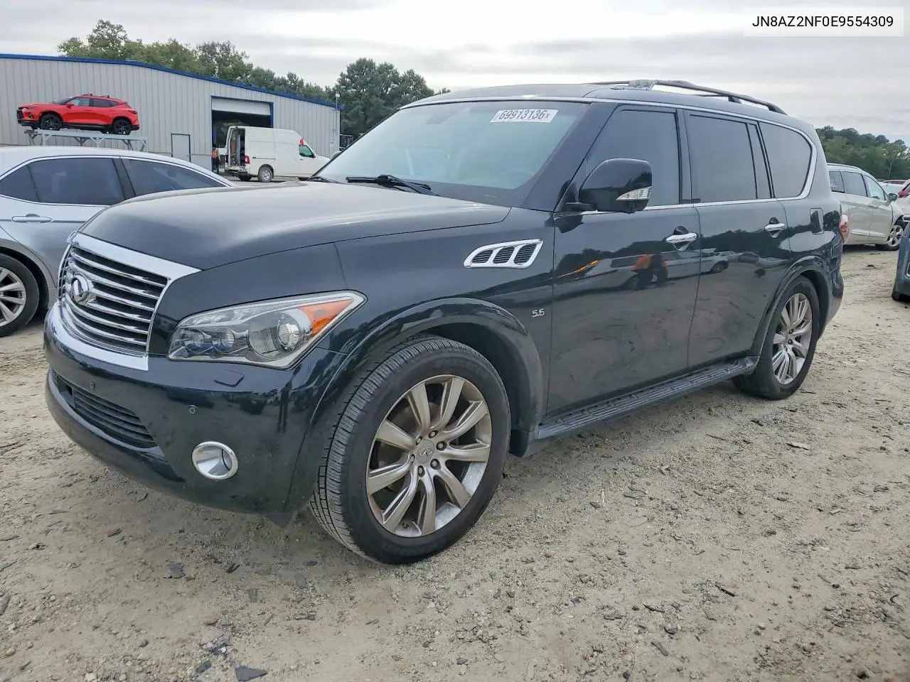 INFINITI QX80 2014, VIN JN8AZ2NF0E9554309