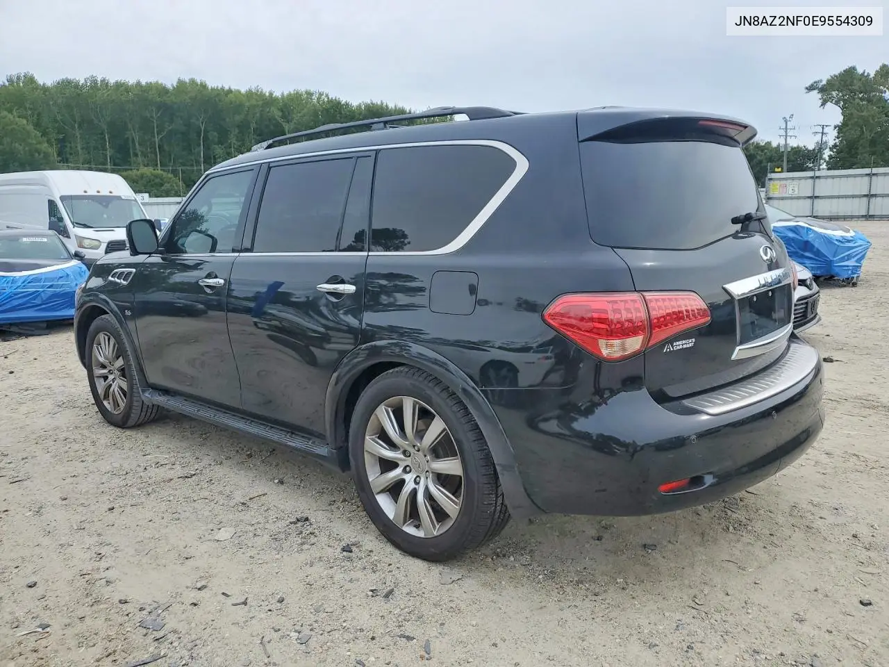 2014 INFINITI QX80 VIN JN8AZ2NF0E9554309 — фото 2