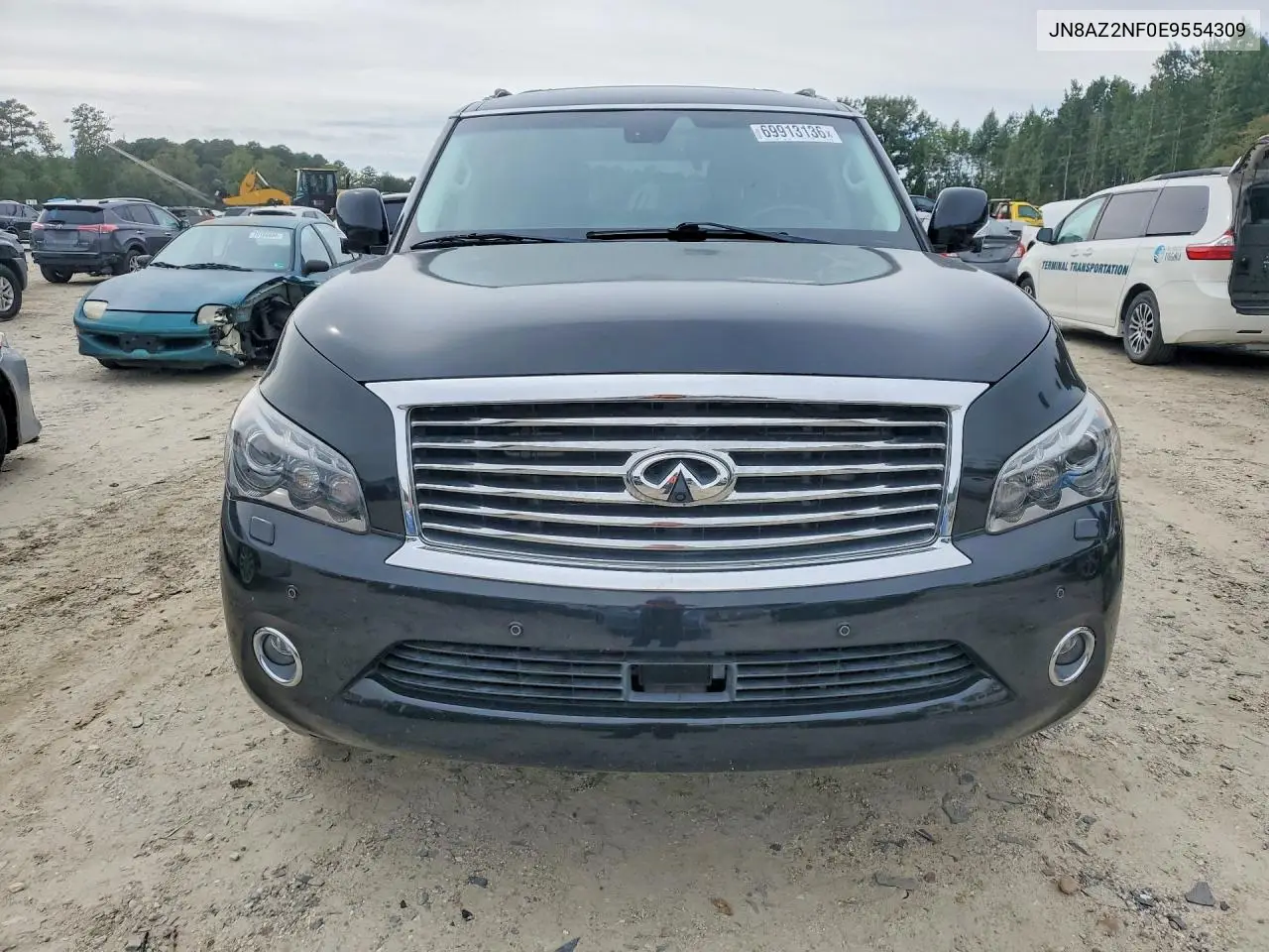 2014 INFINITI QX80 VIN JN8AZ2NF0E9554309 — фото 5