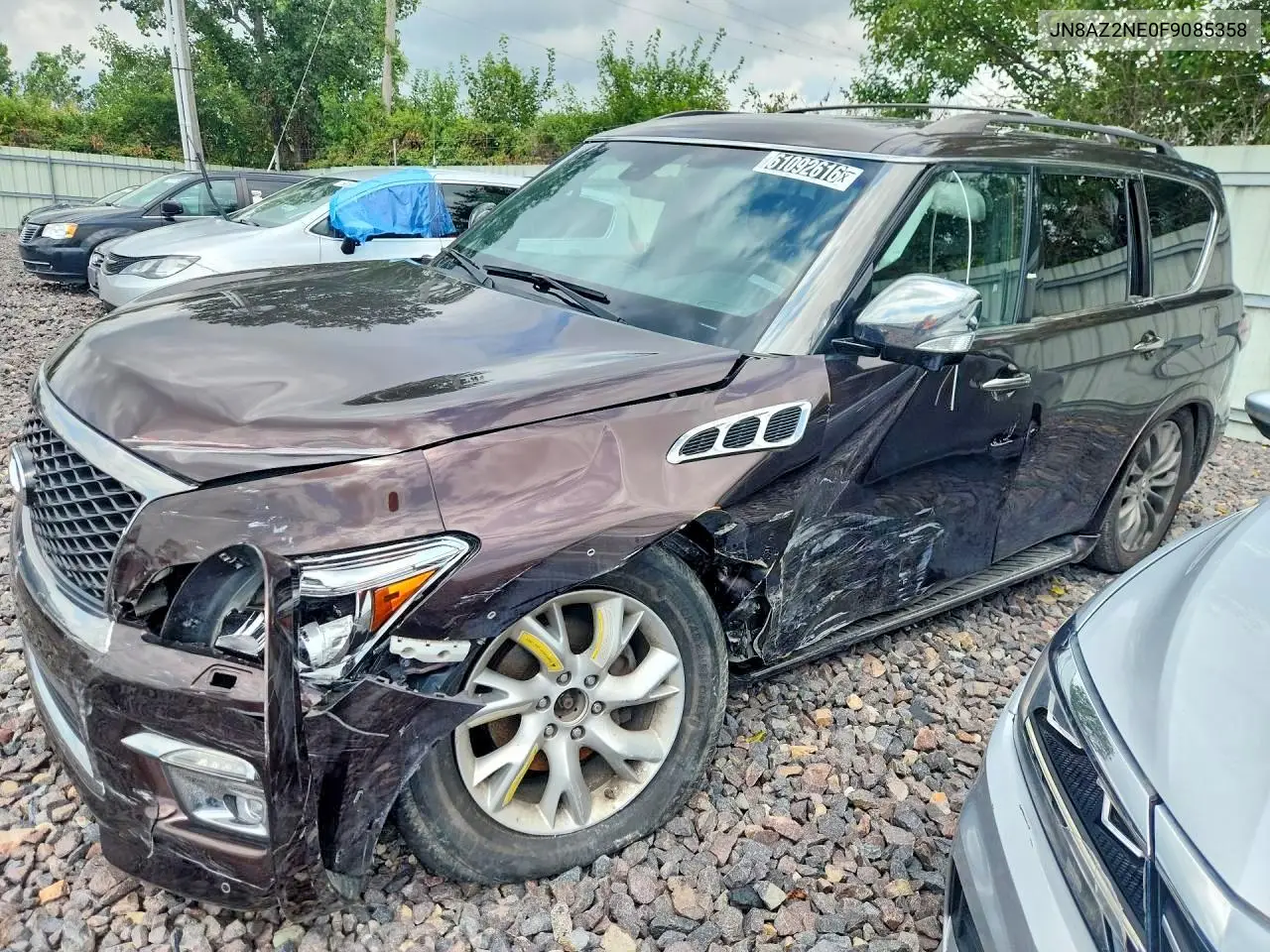 INFINITI QX80 2015, VIN JN8AZ2NE0F9085358