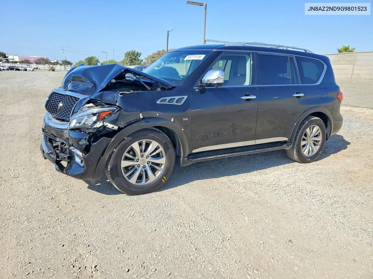 INFINITI QX80 2016, VIN JN8AZ2ND9G9801523