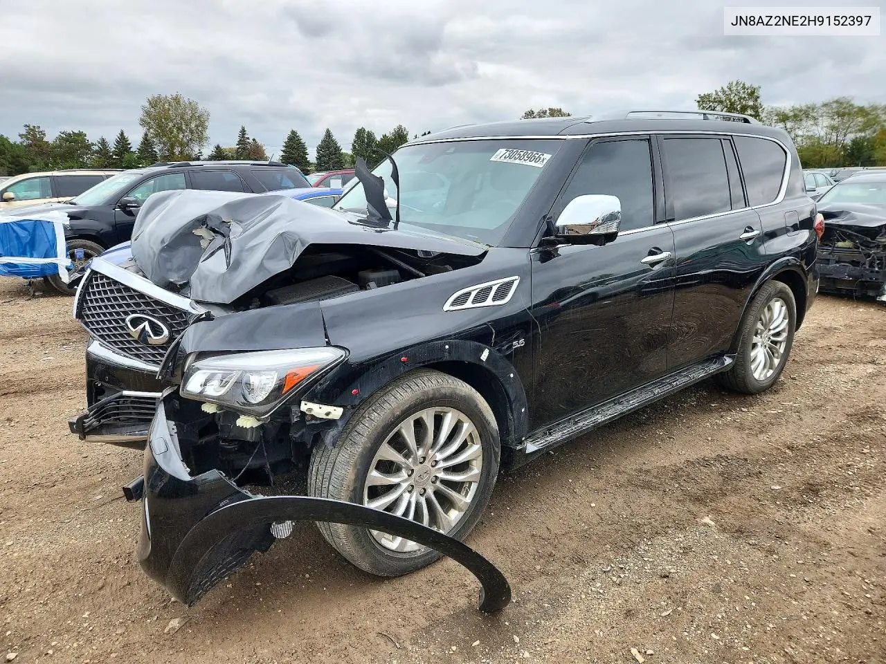 INFINITI QX80 2017, VIN JN8AZ2NE2H9152397