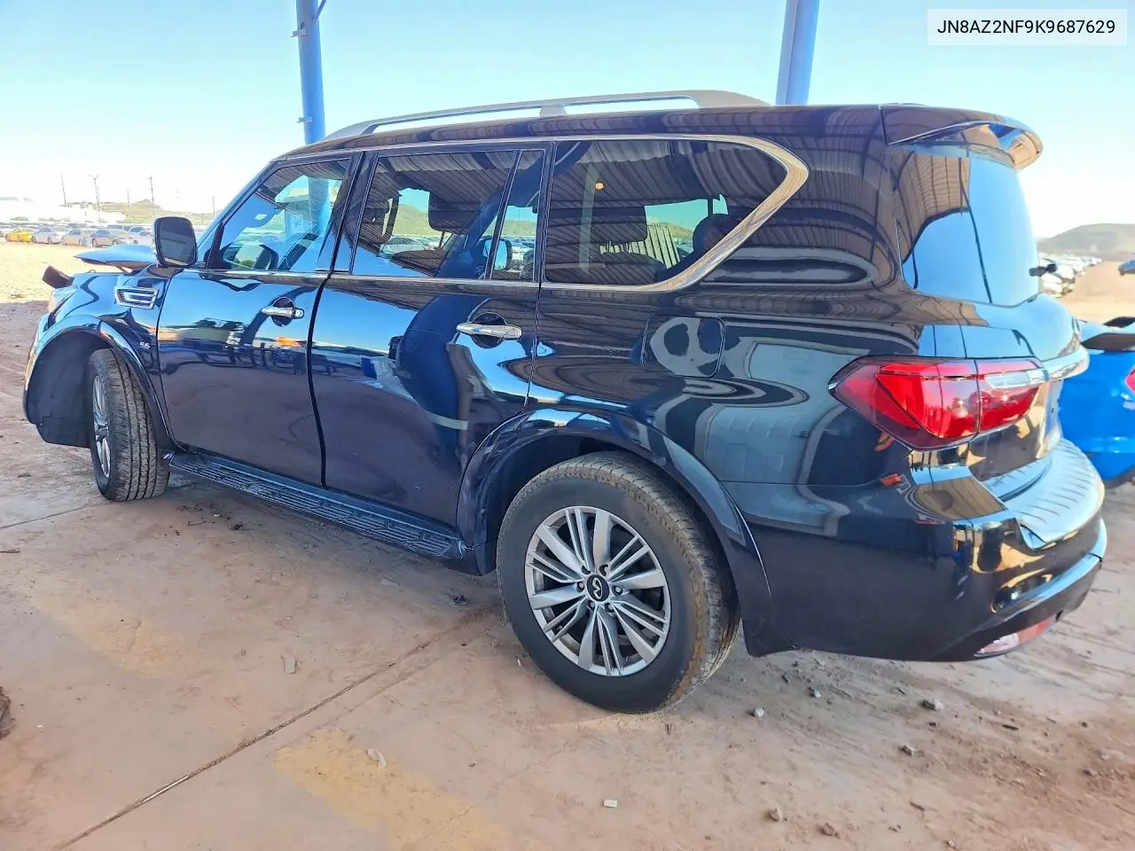 2019 INFINITI QX80 VIN JN8AZ2NF9K9687629 — фото 2
