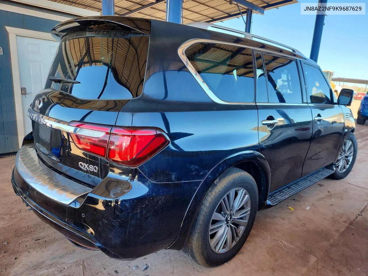 2019 INFINITI QX80 VIN JN8AZ2NF9K9687629 — фото 3