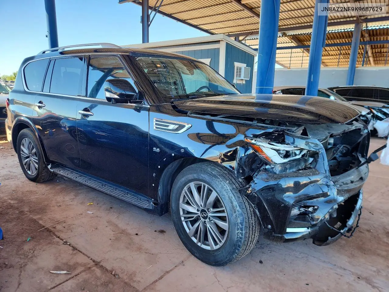 2019 INFINITI QX80 VIN JN8AZ2NF9K9687629 — фото 4