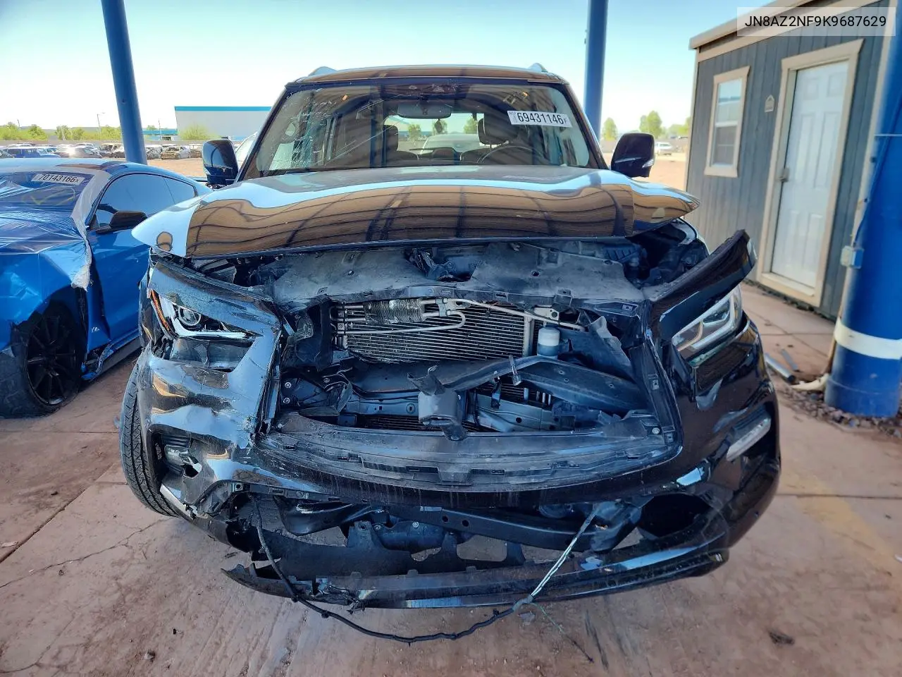 2019 INFINITI QX80 VIN JN8AZ2NF9K9687629 — фото 5