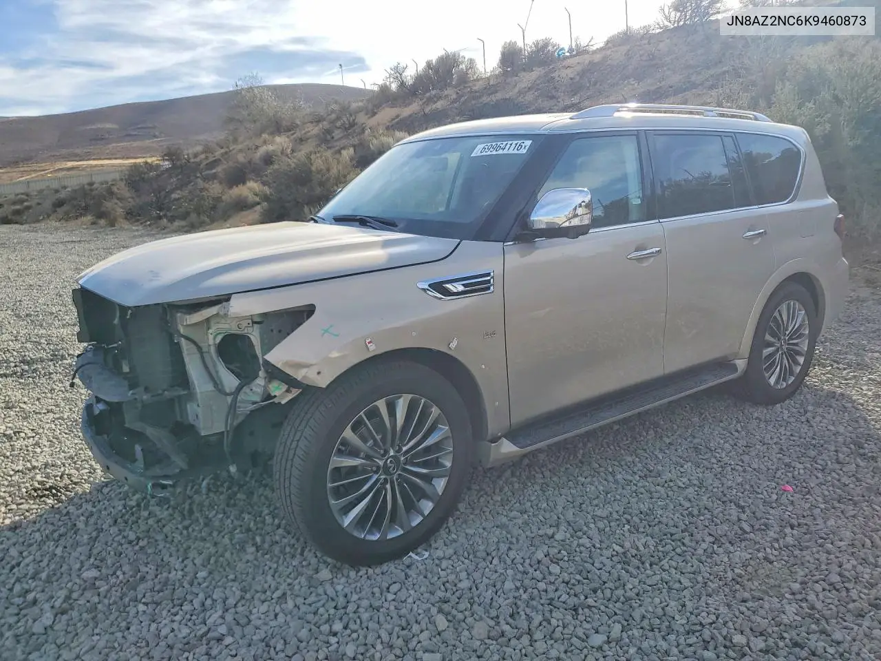 INFINITI QX80 2019, VIN JN8AZ2NC6K9460873