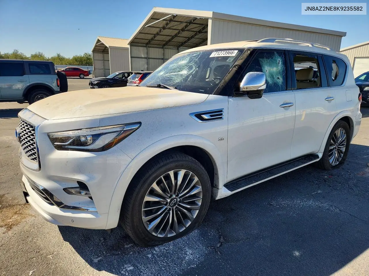 INFINITI QX80 2019, VIN JN8AZ2NE8K9235582