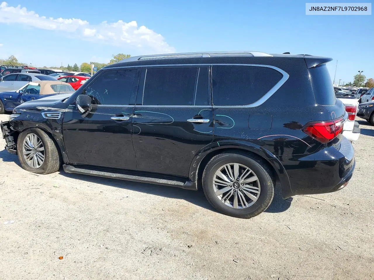 2020 INFINITI QX80 VIN JN8AZ2NF7L9702968 — фото 2