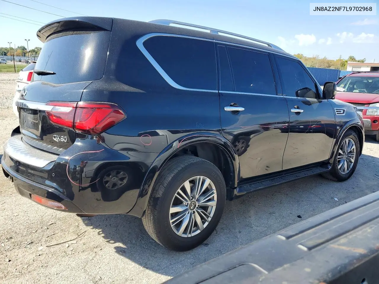 2020 INFINITI QX80 VIN JN8AZ2NF7L9702968 — фото 3