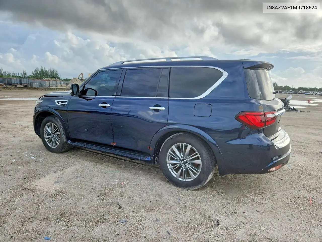 2021 INFINITI QX80 VIN JN8AZ2AF1M9718624 — фото 2