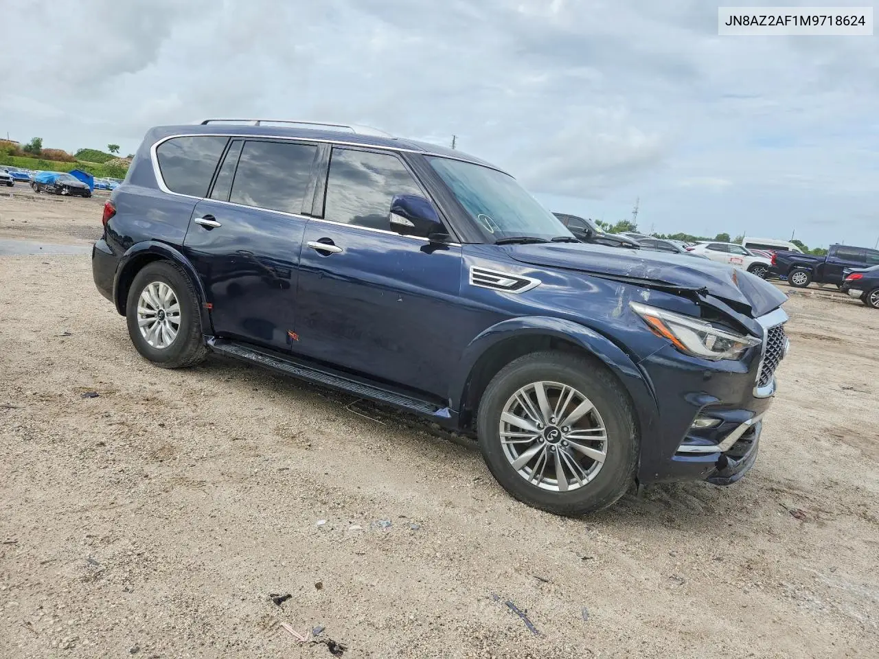 2021 INFINITI QX80 VIN JN8AZ2AF1M9718624 — фото 4