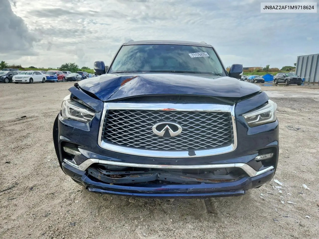 2021 INFINITI QX80 VIN JN8AZ2AF1M9718624 — фото 5
