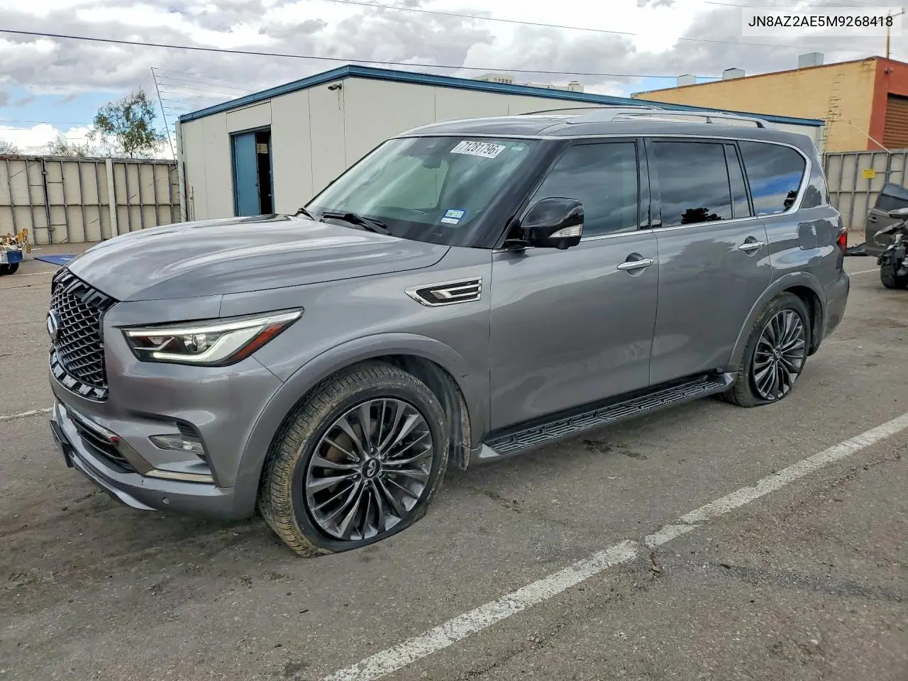 INFINITI QX80 2021, VIN JN8AZ2AE5M9268418