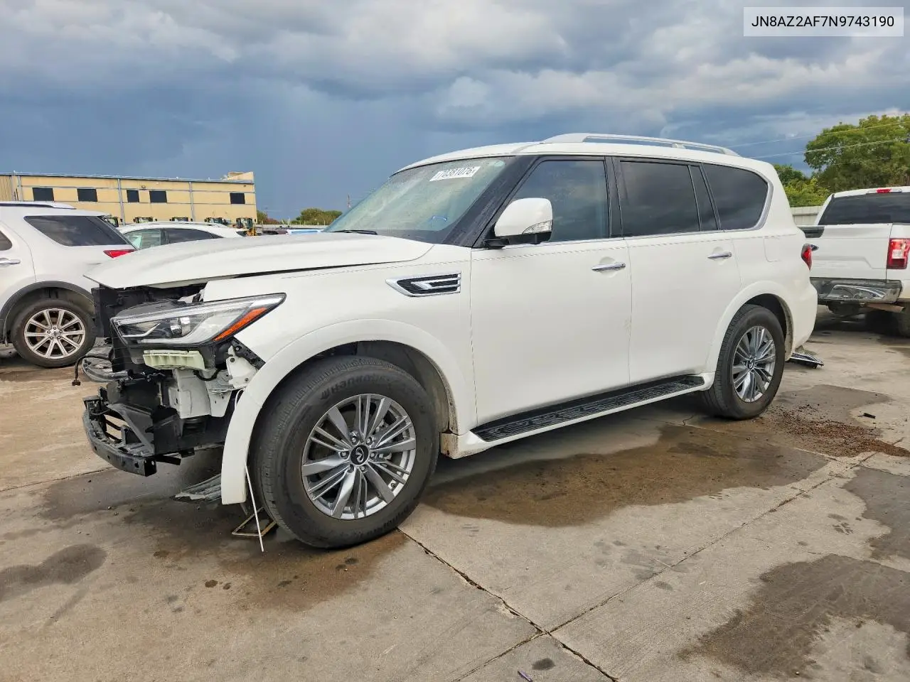 INFINITI QX80 2022, VIN JN8AZ2AF7N9743190
