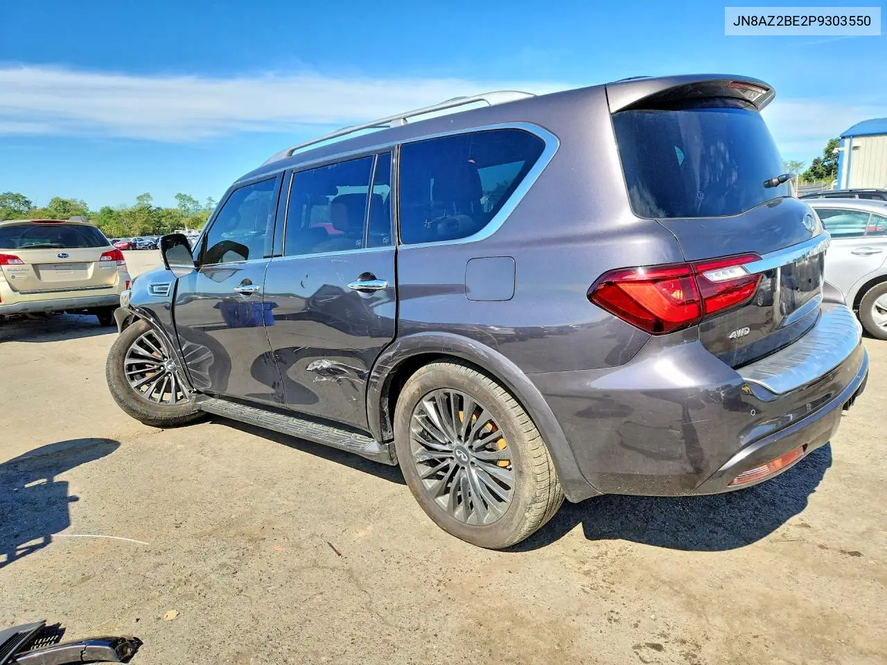 2023 INFINITI QX80 VIN JN8AZ2BE2P9303550 — фото 2