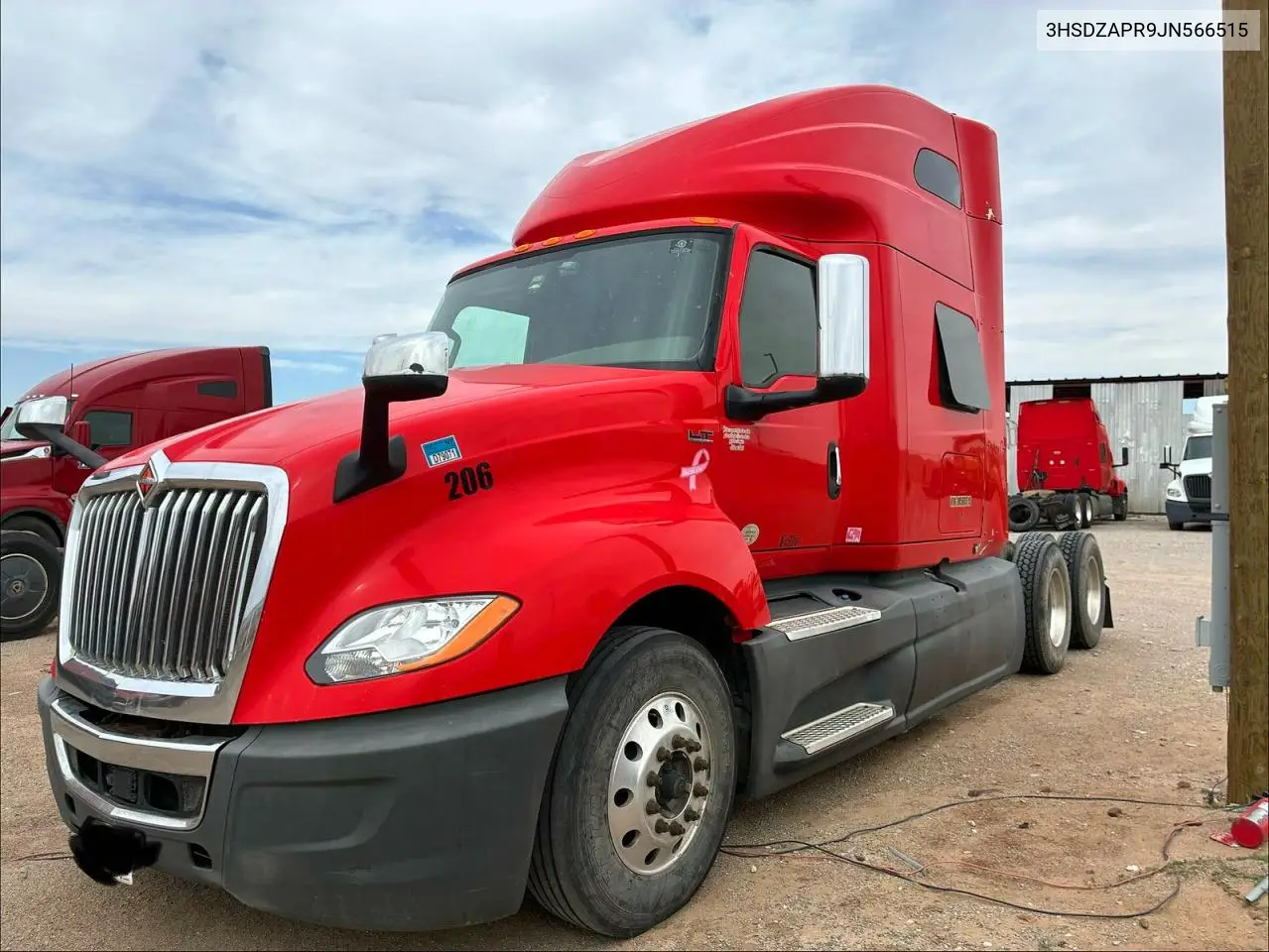 2018 INTERNATIONAL N/A VIN 3HSDZAPR9JN566515 — фото 2