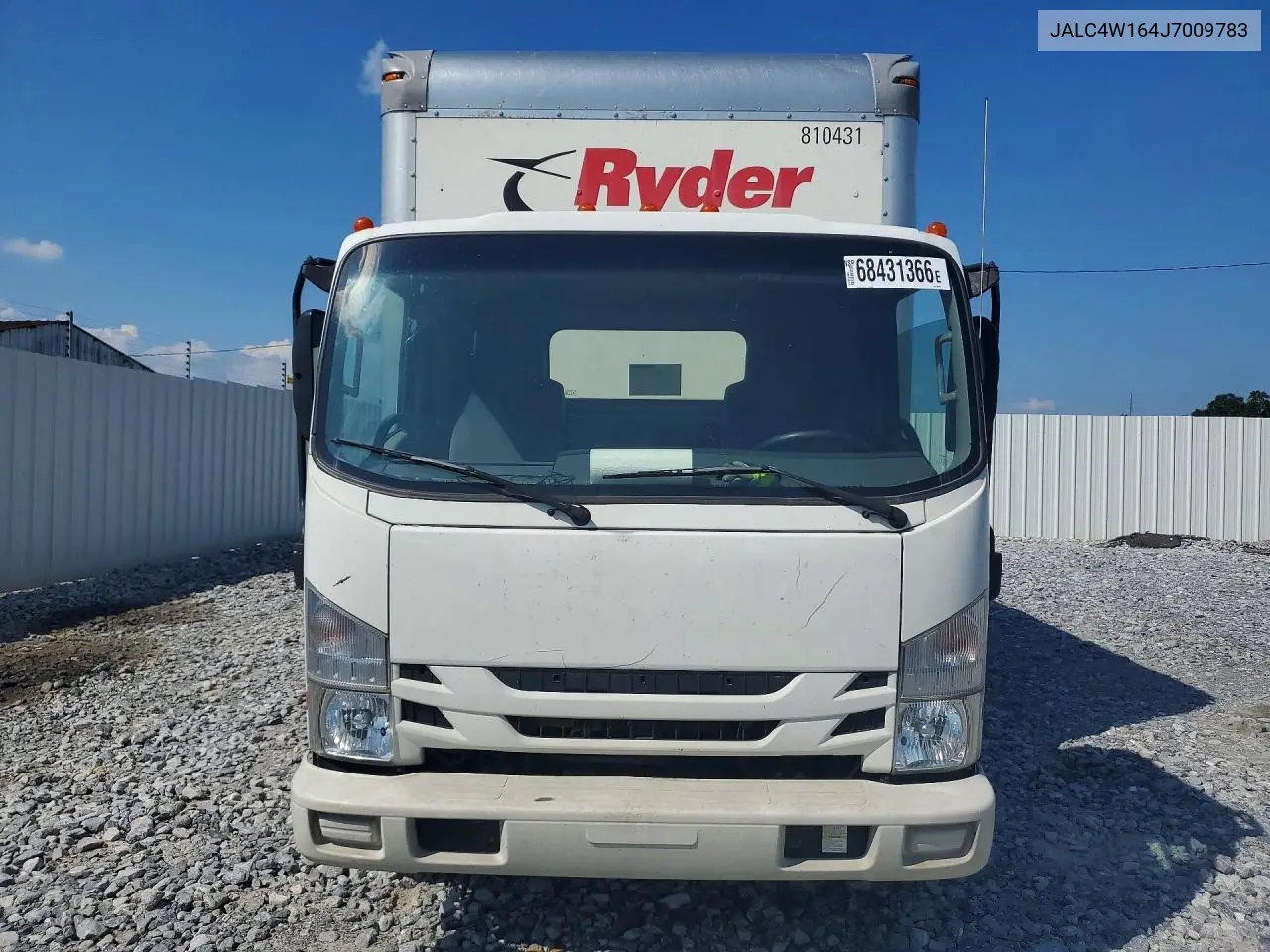 2018 ISUZU NPR VIN JALC4W164J7009783 — фото 5