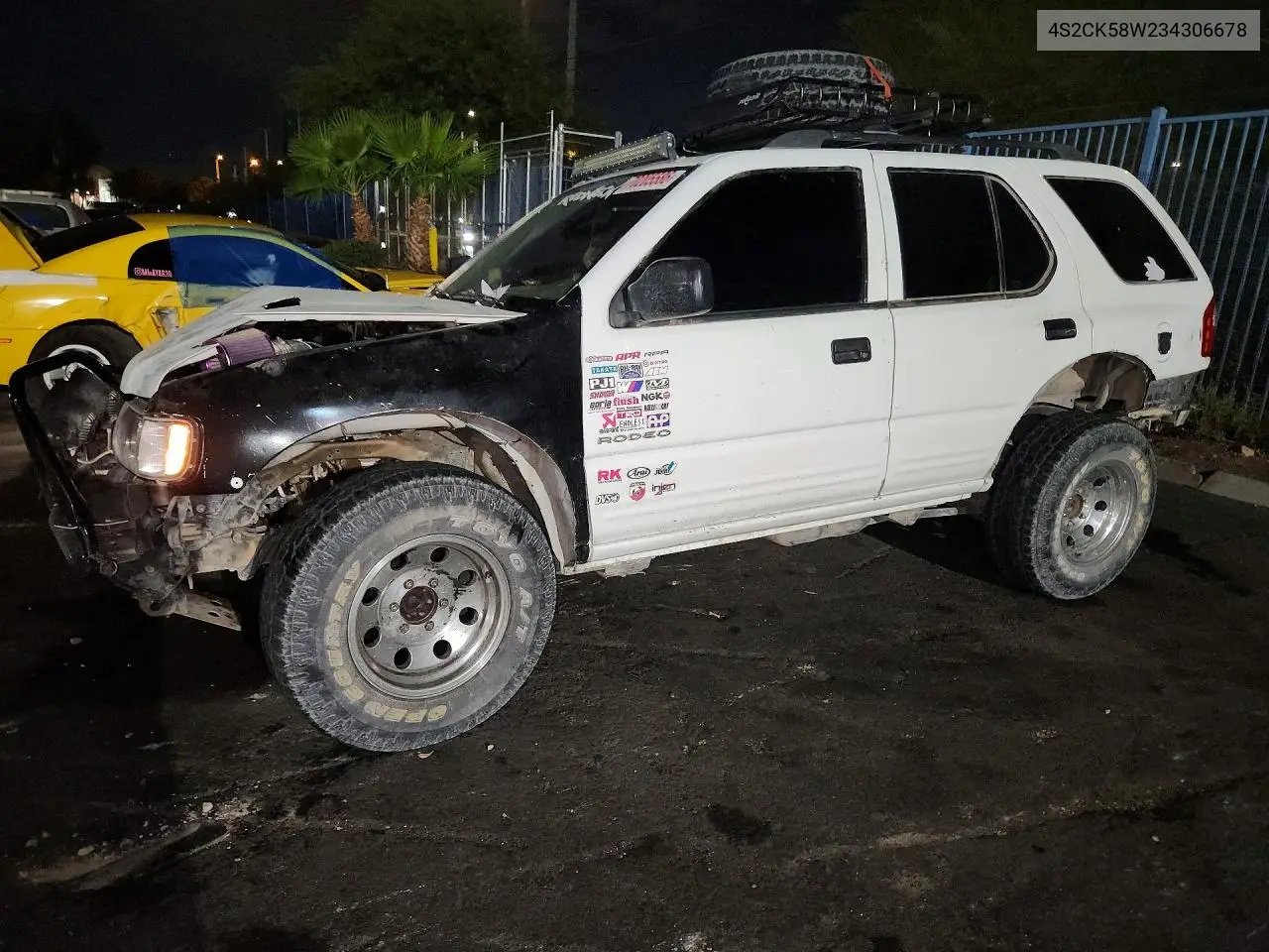 ISUZU RODEO 2003, VIN 4S2CK58W234306678