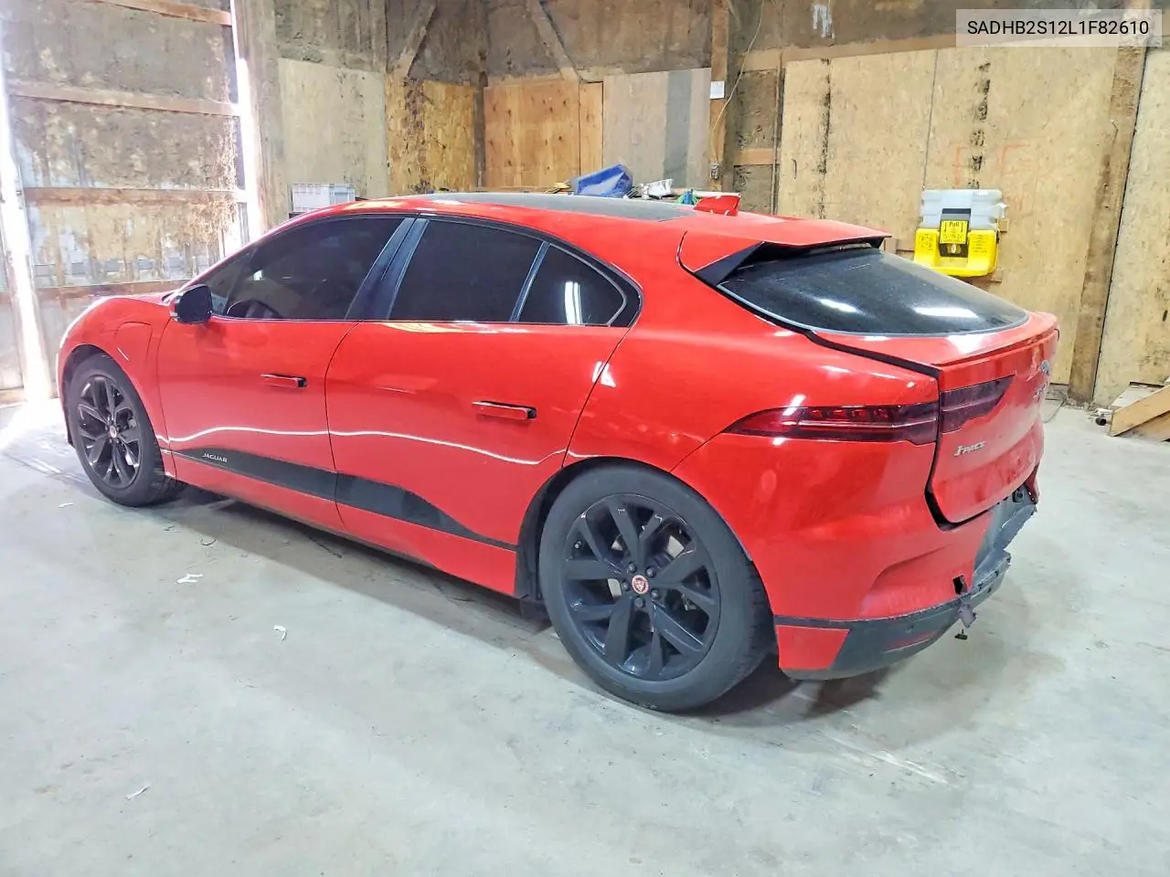 2020 JAGUAR I-PACE VIN SADHB2S12L1F82610 — фото 2
