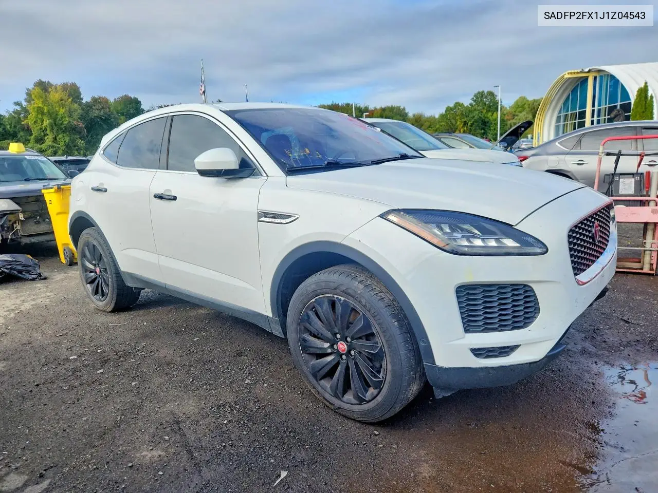 2018 JAGUAR E-PACE VIN SADFP2FX1J1Z04543 — фото 4