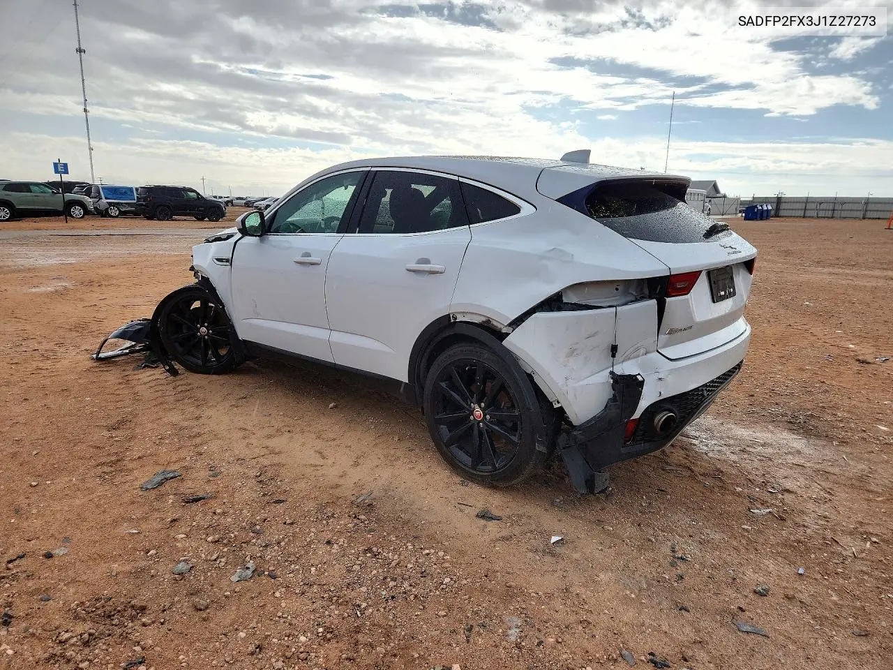 2018 JAGUAR E-PACE VIN SADFP2FX3J1Z27273 — фото 2
