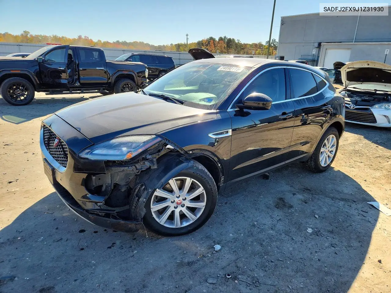 JAGUAR E-PACE 2018, VIN SADFJ2FX9J1Z31930