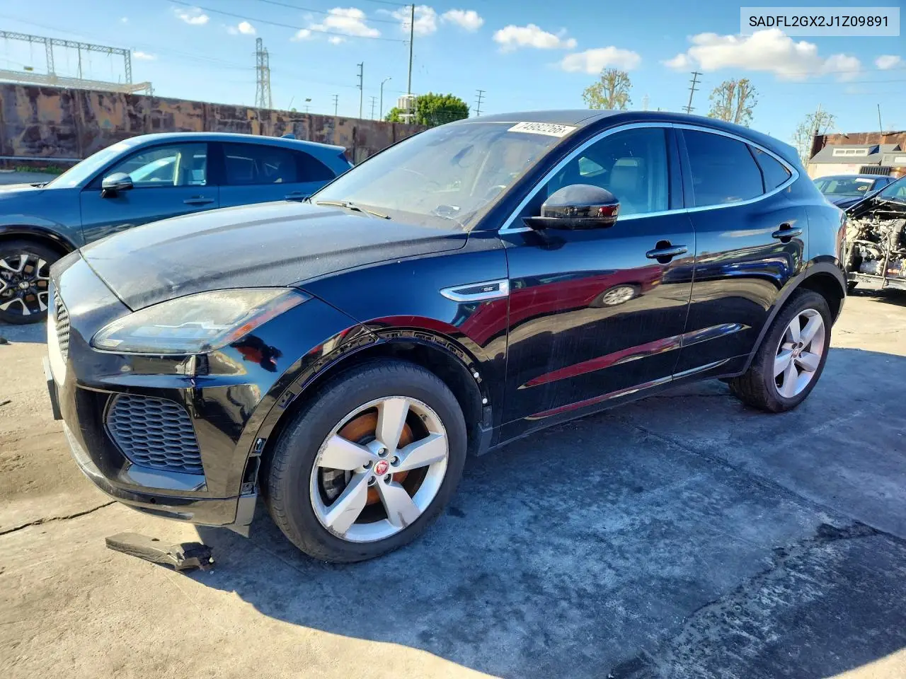 JAGUAR E-PACE 2018, VIN SADFL2GX2J1Z09891