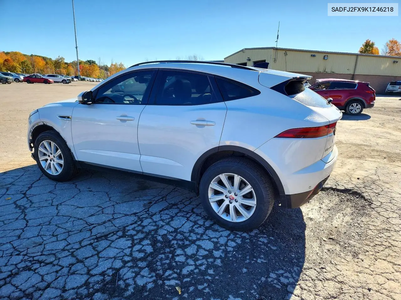 2019 JAGUAR E-PACE VIN SADFJ2FX9K1Z46218 — фото 2